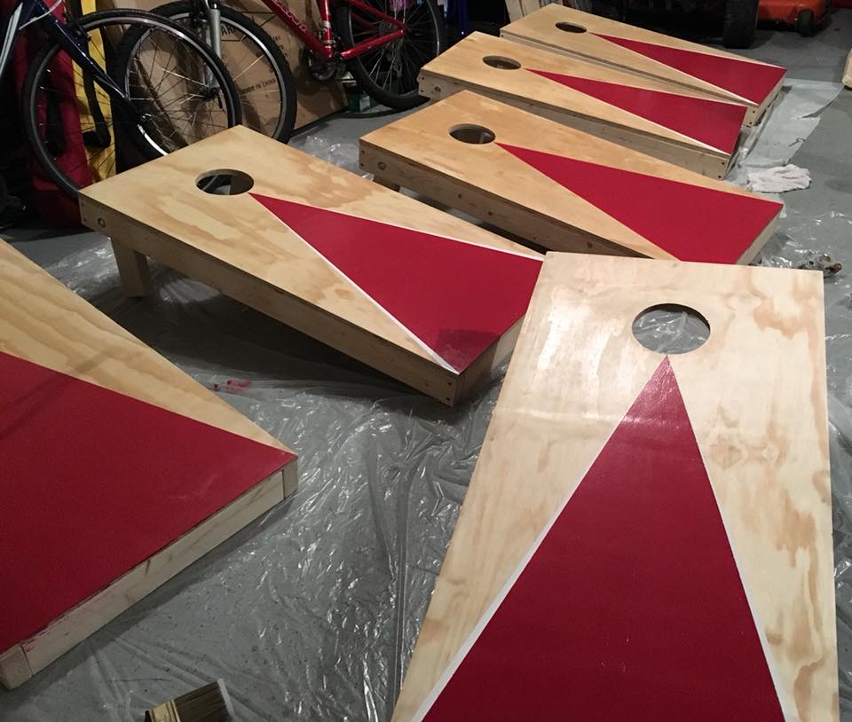 Custom Cornhole Boards in Raleigh, NC Triangle Lawn Games