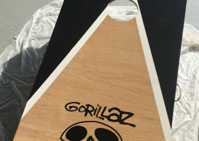 Gorillaz Custon Cornhole boards