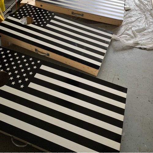 American Flag Cornhole Boards American Flag Cornhole BoardsR