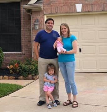 Frank Houston Owner For Houston Lawn Games Juan and Erin Family