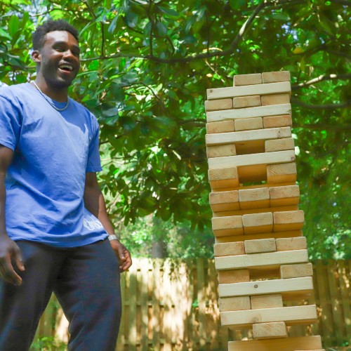 Giant Jenga Rental in Charlotte Square