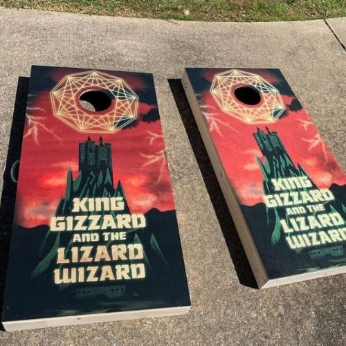 Band Custom Cornhole