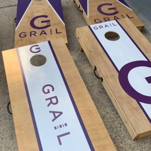 Grail Custom Cornhole For Companies