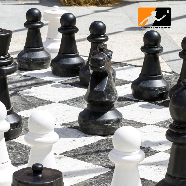 Giant Trashcan Pong Rental Giant Chess Rental