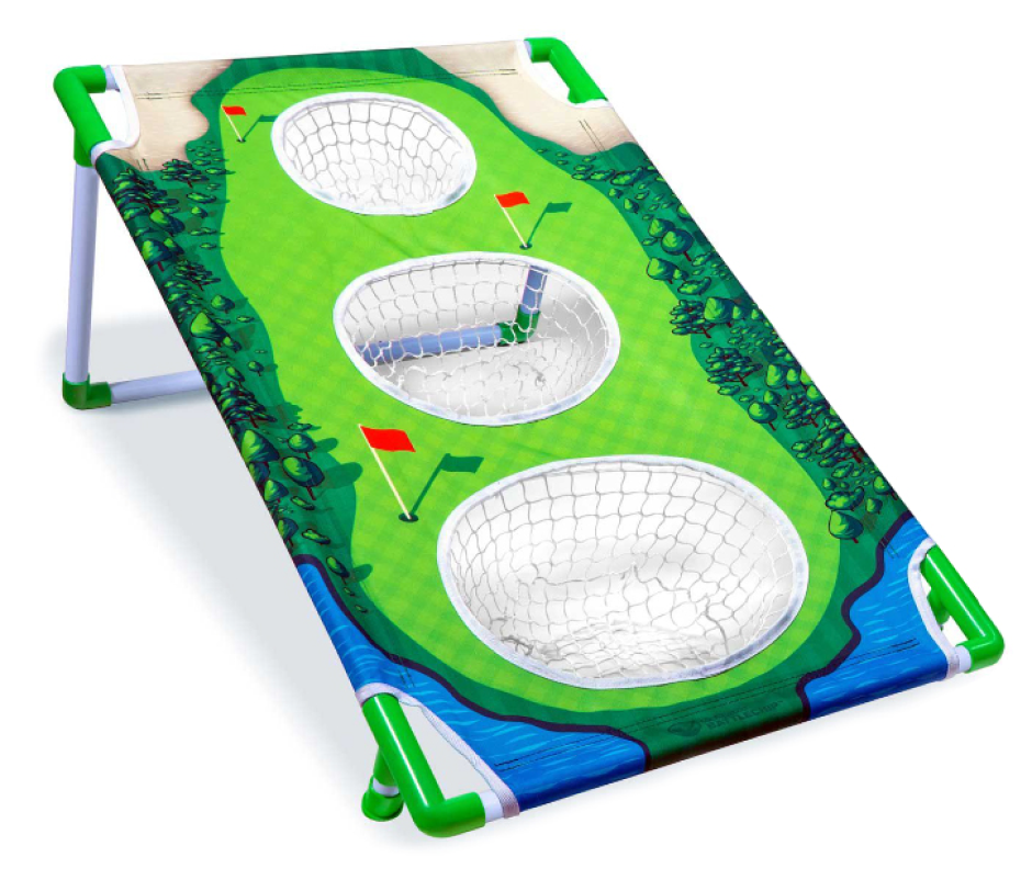 GoSports BattleChip Backyard Golf Cornhole Game