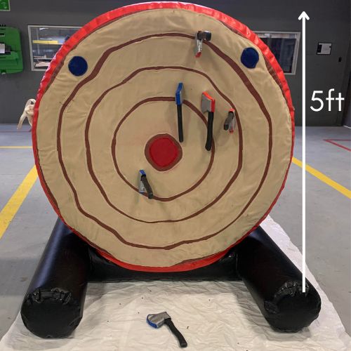 5ft Axe Throwing Rental in Raleigh