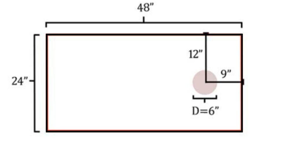 Cornhole Design Sizing 