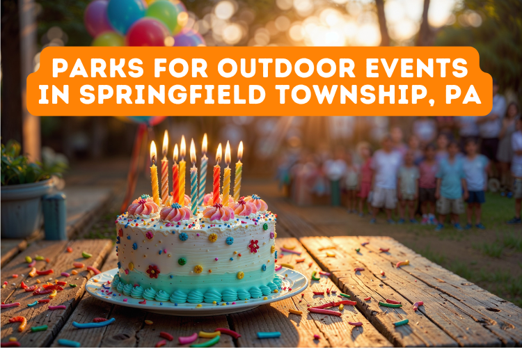 Parks for Outdoor Events in Springfield Township, PA